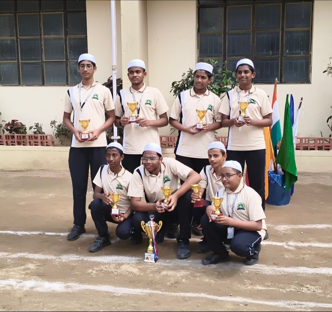 Students engaging in sports